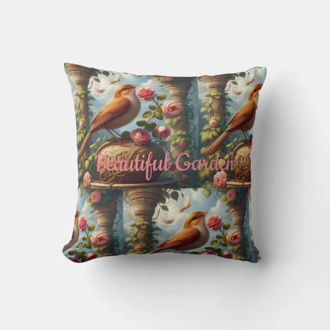 Beautiful Garden Cushion (Front)