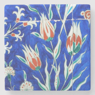 Beautiful garden (tulips) stone coaster
