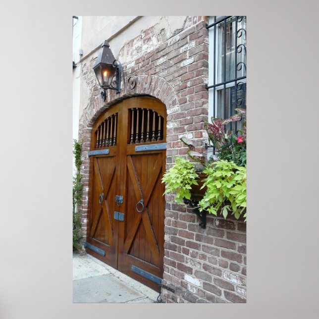Beautiful Gateway in Charleston Poster (Front)