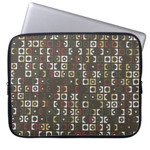 Beautiful geometric pattern design abstract, art, laptop sleeve