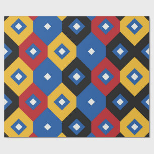 Beautiful geometric pattern wrapping paper
