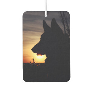 Beautiful German Shepherd Car Air Freshener