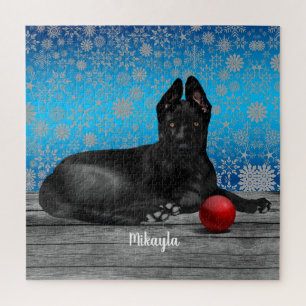 Beautiful German Shepherd Puppy Jigsaw Puzzle