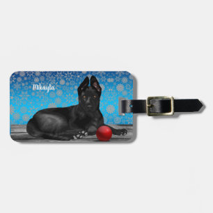 Beautiful German Shepherd Puppy     Luggage Tag