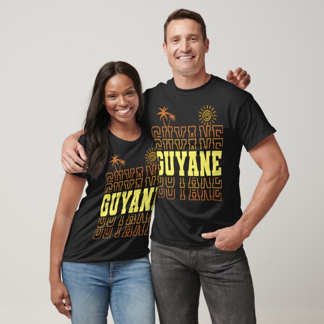 Beautiful gift idea souvenir of Guyana 973 T-Shirt (Unisex)