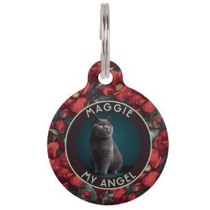 Beautiful Gifts For Pets Gardenias Flower Pet Tag