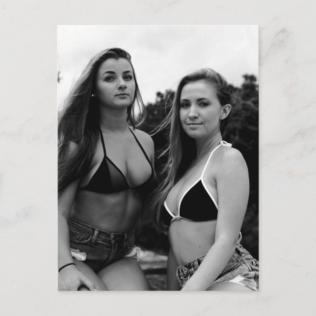 Beautiful  Girlfriends Postcard (Front)