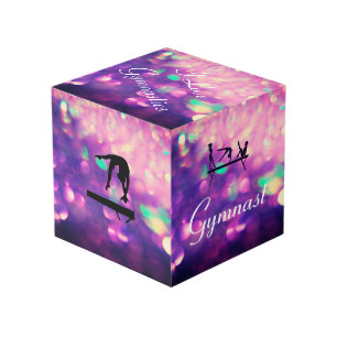Beautiful Girls Gymnastics Cube Customisable