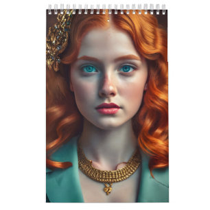 Beautiful girls of all ethnicities calendar