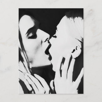 Beautiful girls postcard