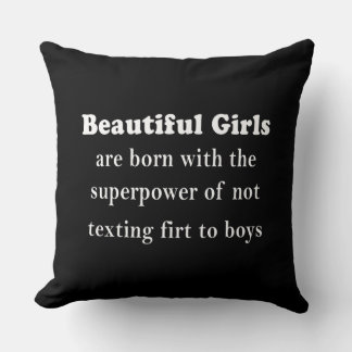 Beautiful Girls’ Superpower: Never Text First Cushion