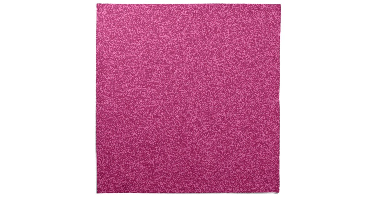 Beautiful girly hot pink glitter effect background napkin ...