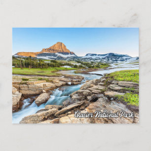 Beautiful Glacier National Park, Montana Postcard