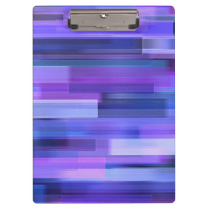 Beautiful Glitter Squares Rainbow Abstract Clipboard