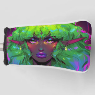 Beautiful Glorious Elven Queen Golf Head Cover