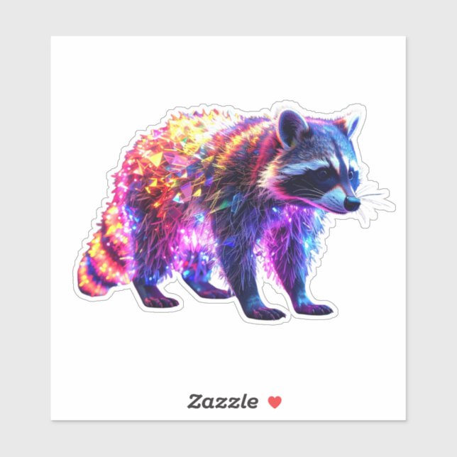 Beautiful Glowing Racoon (Sheet)