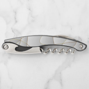 Beautiful gold lines corkscrew