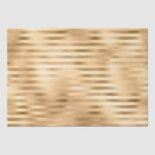 Beautiful Gold Striped Wedding  Tissue Paper