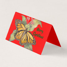 Beautiful Golden Monarch Butterfly Painting