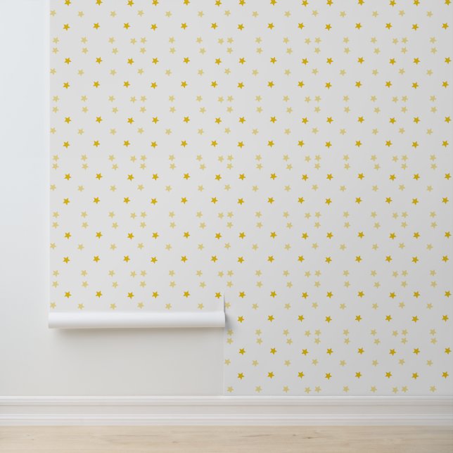 Beautiful golden stars wall paper (Application)