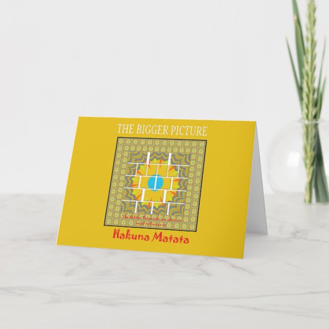 Beautiful golden yellow amazing graphic design   card (Front)