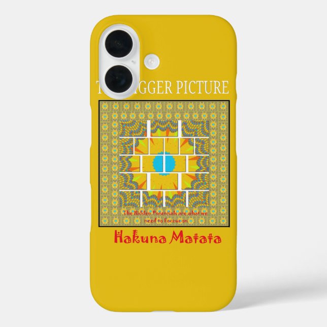 Beautiful golden yellow amazing graphic design   Case-Mate iPhone case (Back)