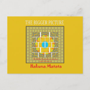 Beautiful golden yellow amazing graphic design   postcard