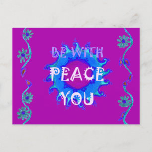 Beautiful golden yellow amazing graphic design postcard