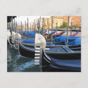 Beautiful gondolas! postcard