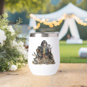 Beautiful Gordon  Setter  ,  Art 