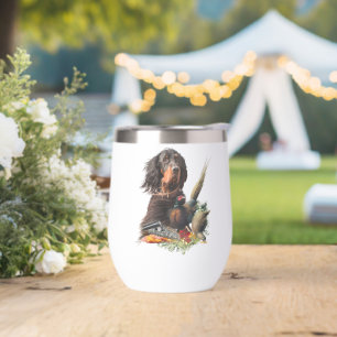 Beautiful Gordon Setter , Art