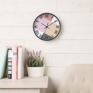 Beautiful Gorgeous Simple Colour Palette Bigdesign Clock