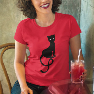 Beautiful Gracious Evil Black Cat T-Shirt