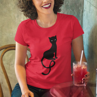 Beautiful Gracious Evil Black Cat T-Shirt