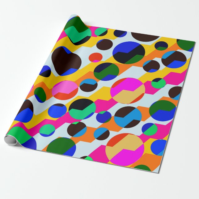 beautiful graffiti grunge texture abstract backgro wrapping paper (Unrolled)