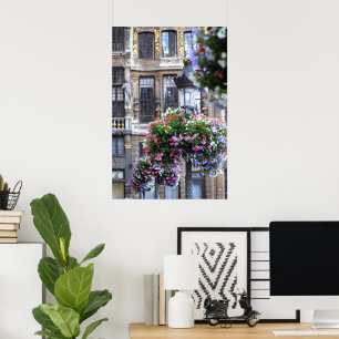 Beautiful Grand Place of Brussels, Belgium Poster