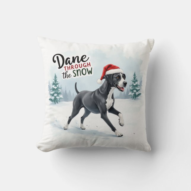 Beautiful Great Dane Cushion (Front)