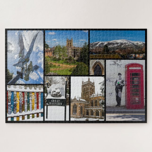 Beautiful Great Malvern, England Jigsaw Puzzle (Horizontal)