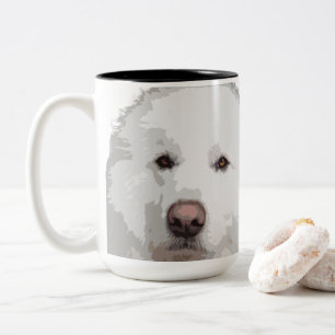 Beautiful Great Pyrenees Dog Coffee Mug