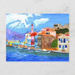Beautiful Greece card