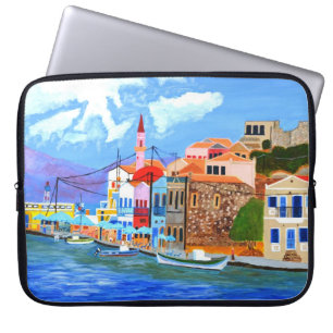 Beautiful Greece Electronics Bag