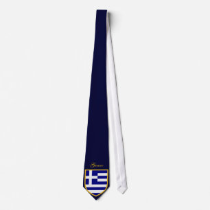 Beautiful Greece Flag Tie
