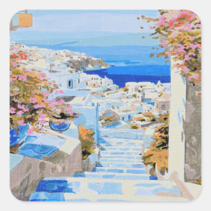 Beautiful Greece Stickers 