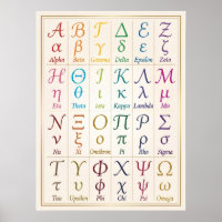 Beautiful Greek Alphabet Cursive | Handwriting ABC