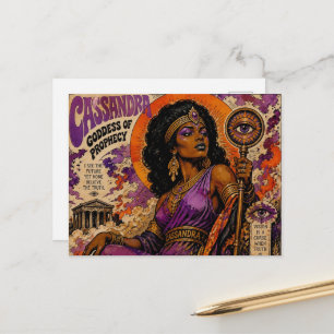 Beautiful Greek Goddess Cassandra Postcard