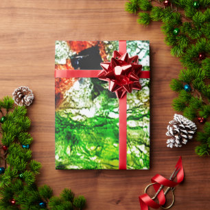 Beautiful green abstract wrapping paper,Clement Paper