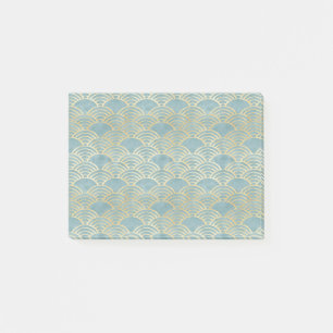 Beautiful, green Art Deco,metallic,elegant,chic,fa Post-it Notes