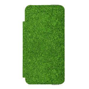 Beautiful green grass texture from golf course incipio watson™ iPhone 5 wallet case