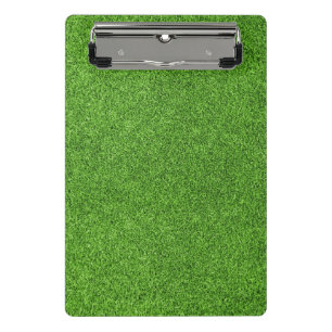 Beautiful green grass texture from golf course mini clipboard