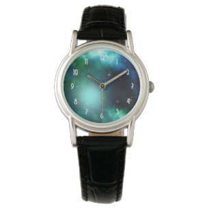 Beautiful Green Nebula filled with Stars Watch